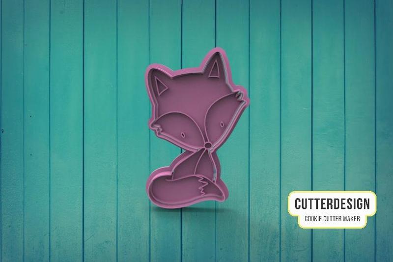 Zorro Boho Woodland Fox Cookie Cutter