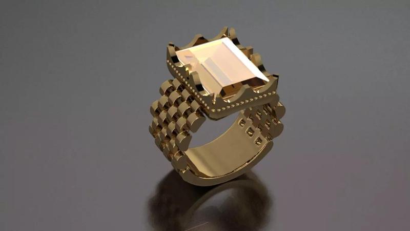 Ring Jewelry model - Eterna Band for him and her