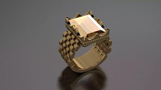Ring Jewelry model - Eterna Band for him and her