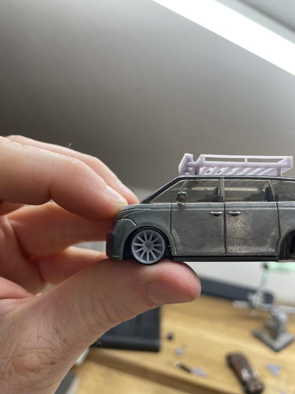 RBN WHEELS MIN 1/64 RIMS FOR HOT WHEELS OR MATCHBOX