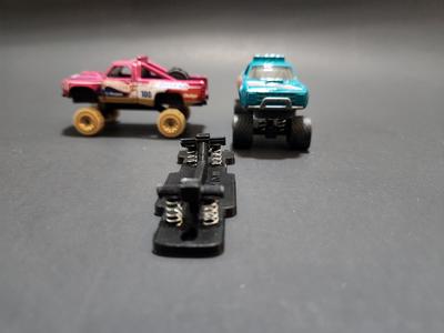 Hotwheels, truck lifting chassis for, 87 DODGE D100