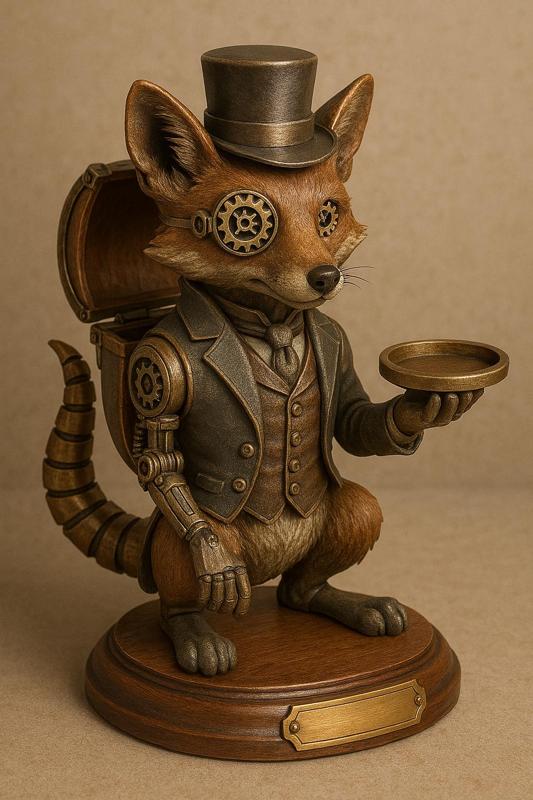 Steampunk Fox Guardian