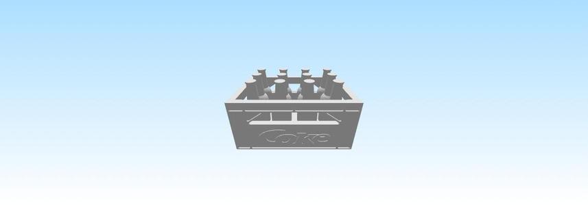 Coke Bottle Crete 1:64