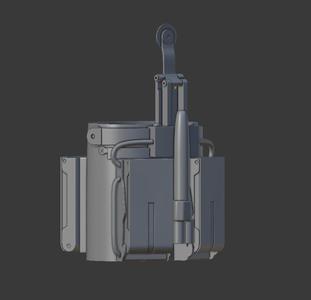 Spider-man's "homemade" Web-Shooter