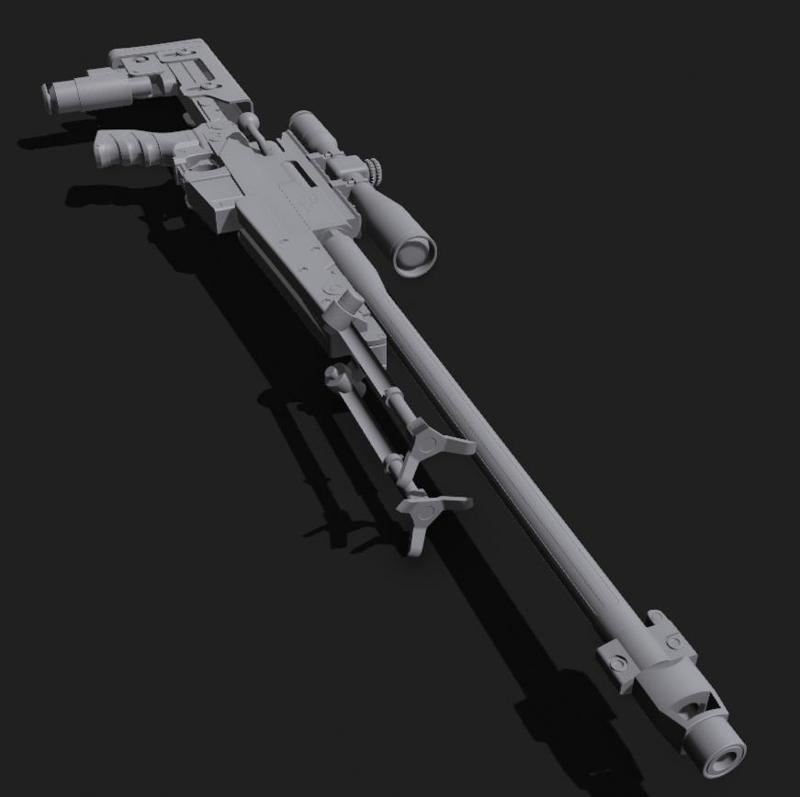 BT APR 308 Sniper ( Prop-Gun ) 1/1 Scale