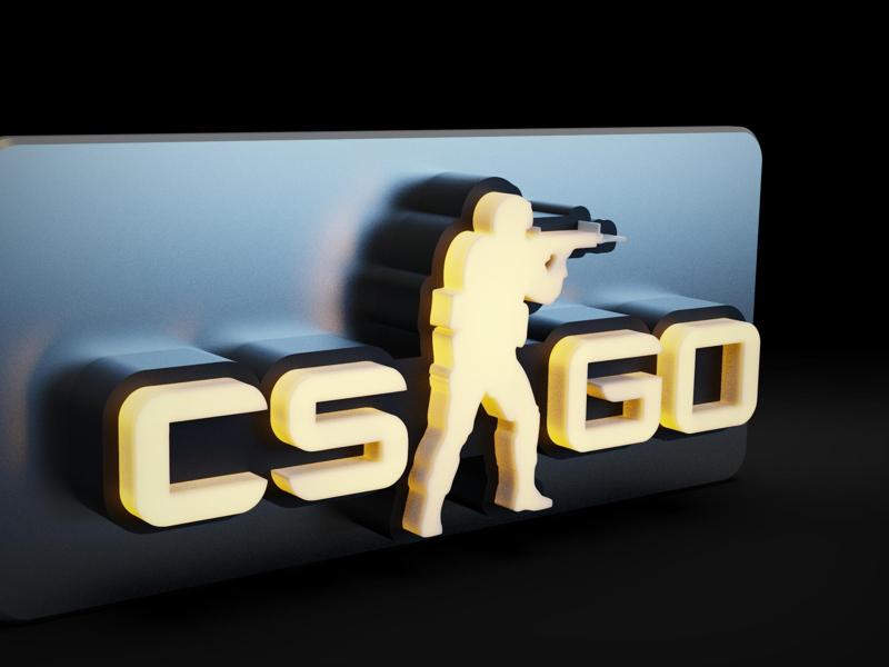 CS:GO Logo - LED marquee