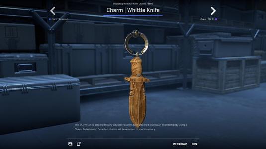 CS:GO/CS2 Whittle Knife keychain