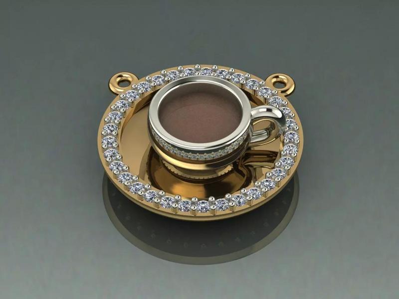 Collet a cup of coffee