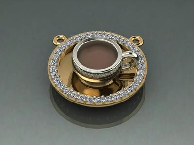 Collet a cup of coffee