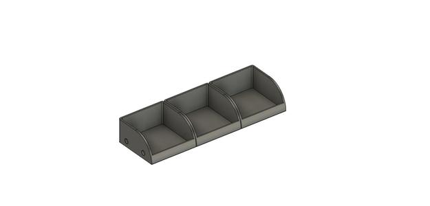 4in Sorting Trays Bin Tray with Magnetic Sides