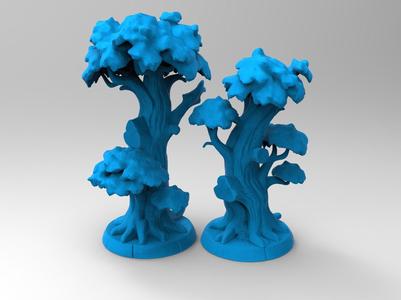 Ancient Grove: Detailed Tree Miniatures -