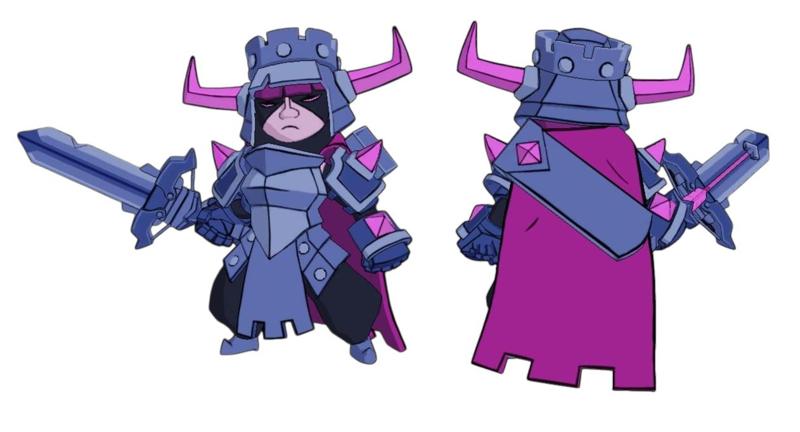 Game Clash of Clans - Queen PEKKA - Legendary Look