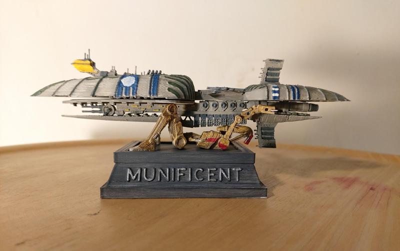 Munificent-Class Model Scale 1:5.000 and 1:10.000