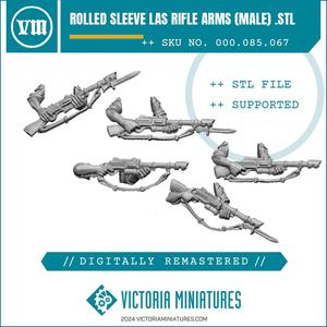 Rolled Sleeve Las Rifle Arms Male