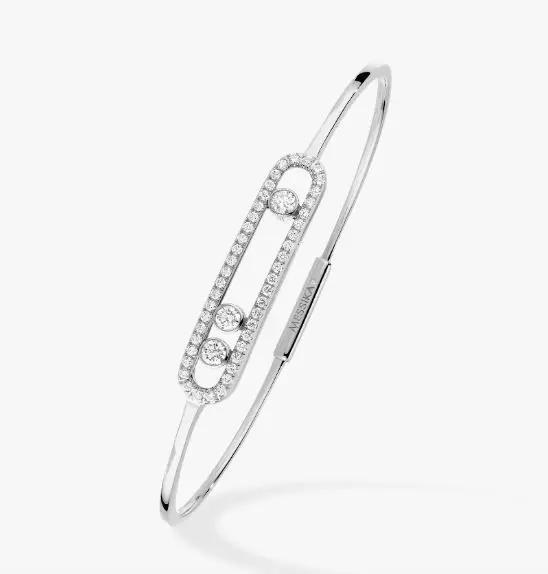 Messika BRACELET MOVE PAVE THIN