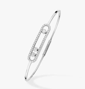 Messika BRACELET MOVE PAVE THIN