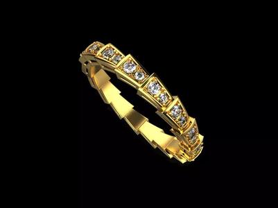 Bvlgari serpent ring