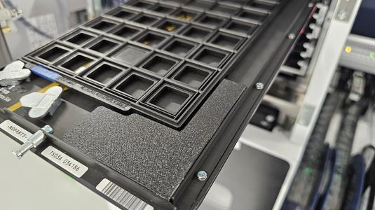 Poka-yoke for P&P machines Fuji NXT III Trays