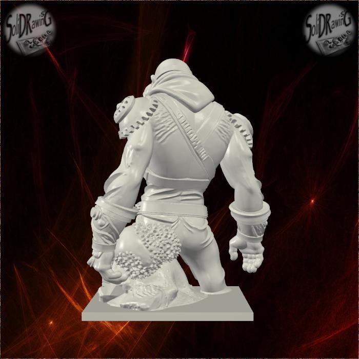 Post-Apocalyptic Steampunk Warrior Figure – SoliDRawinGs SG708