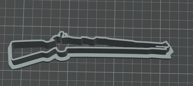 Rifle Mauser K98 cookie cutter