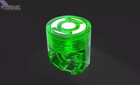 Green Lantern Ring with LED light