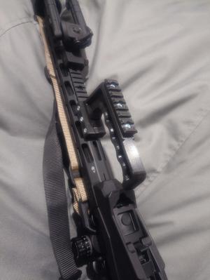 Picatinny carry handle for rifle (PRS style)