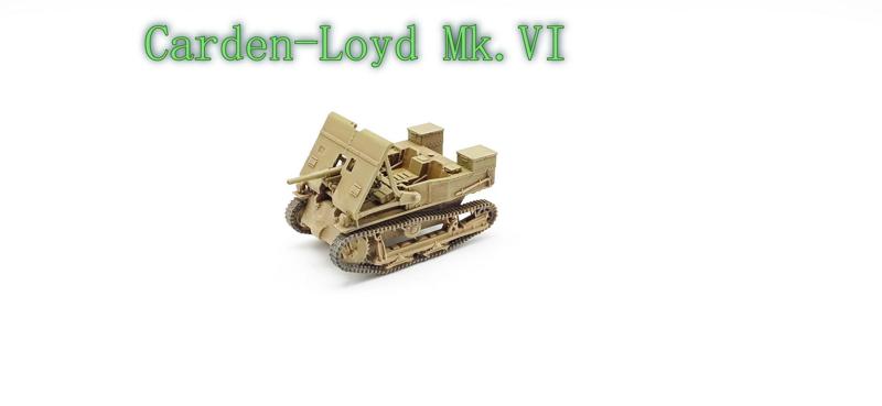 Carden-Loyd Mk.VI with 47mm gun (Belgium, WW2)