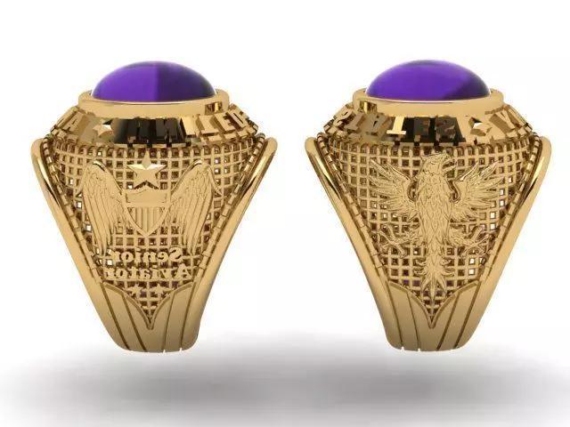 Irresistible Charm of American Style Men Rings