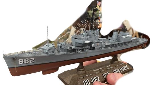 1/350 GEARING CLASS DESTROYER, FRAM CONVERSION - Waterline Model