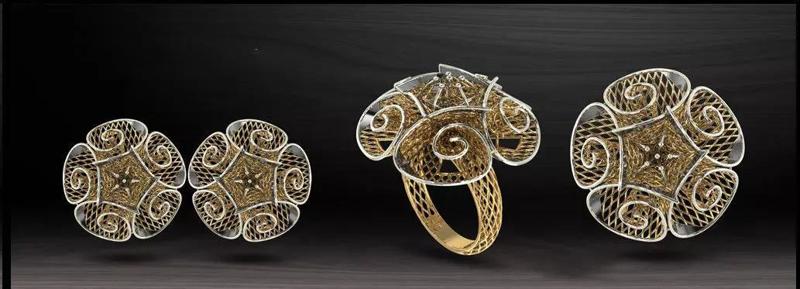 I like a rose Electro-Fusion Fashion Ring