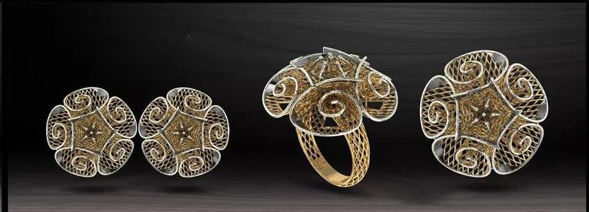 I like a rose Electro-Fusion Fashion Ring