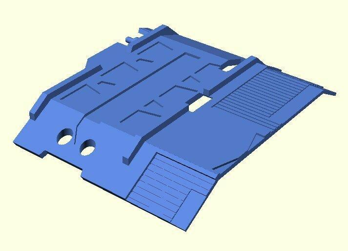 Transformers G1 Dai Atlas Front Ramps