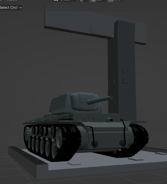 WWII KV1 TANK