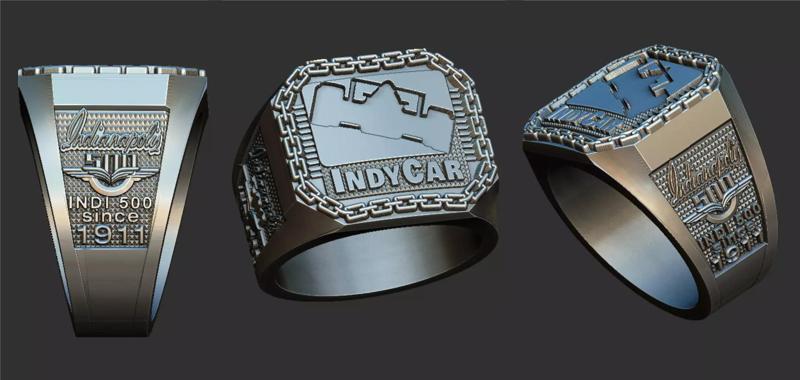 Indy 500 Ring Indianapolis Race