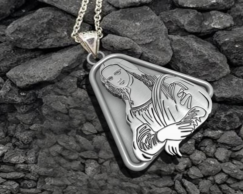 Mona Lisa PENDANT