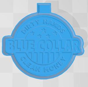 Dirty Hands Clean Money Blue Collar Freshie Mold Housing