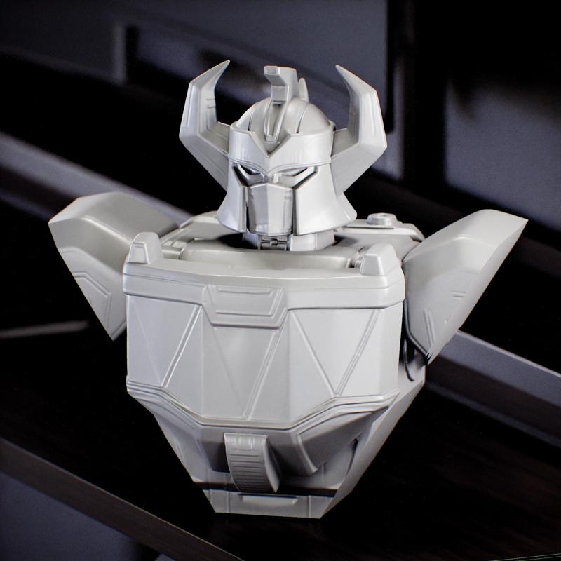 Power Ranger Megazord Bust - Busto de Megazord