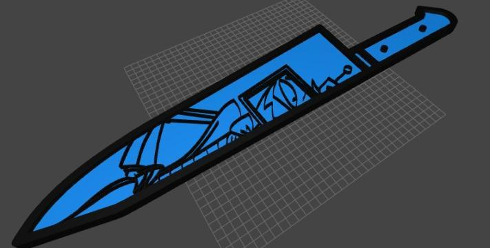 Hazbin hotel knife Vox