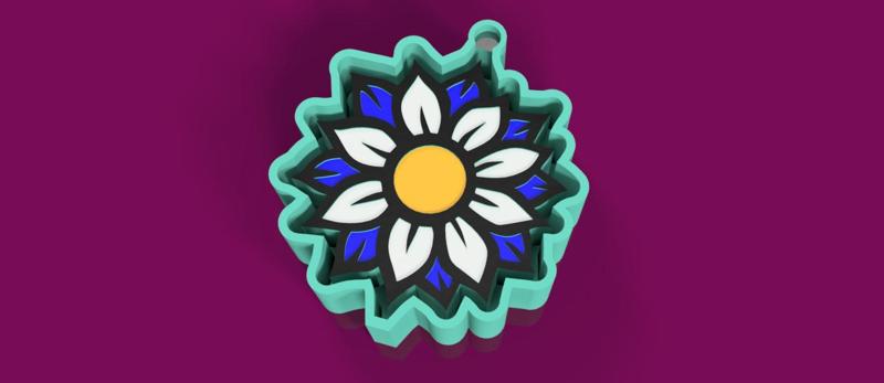 Flower Freshie – Mold for Silicone Casting