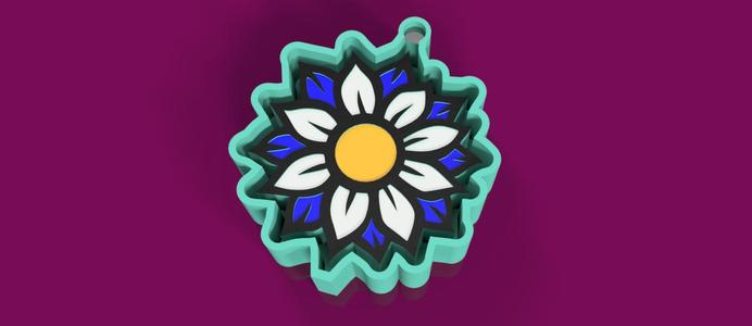 Flower Freshie – Mold for Silicone Casting