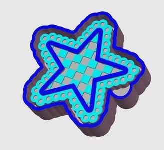 Checkered Star