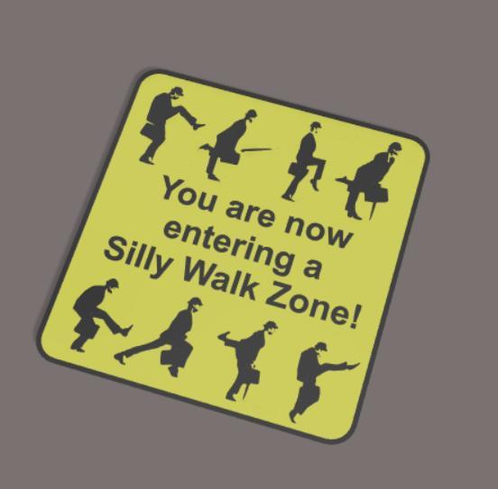 Silly Walk Zone
