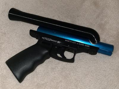 PMI paintball marker feedtube