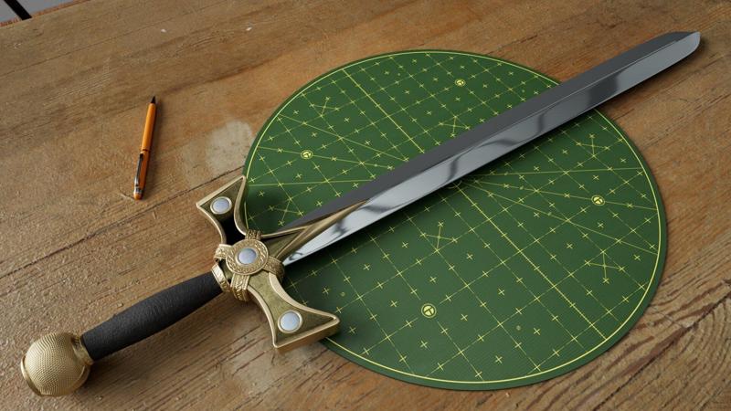 Xena Sword and Dark Chakram