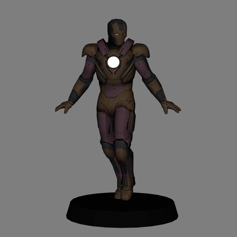 Ironman Mk 32 Romeo - Ironman 3 LOW POLYGONS AND NEW EDITION