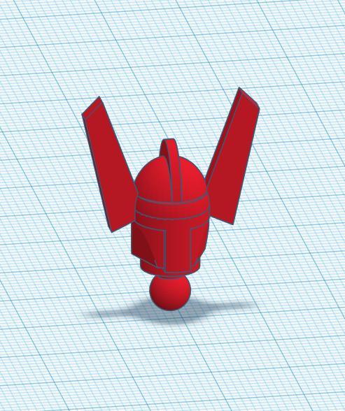 Acroyear Marvel Head for Time Traveler Micronauts