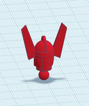 Acroyear Marvel Head for Time Traveler Micronauts