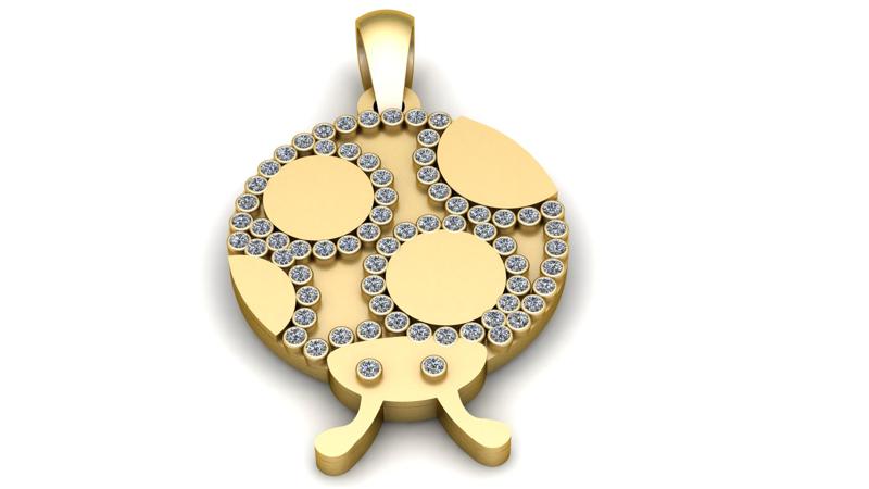 AIM INSECT PENDANT 3D PRINTABLE MODLE