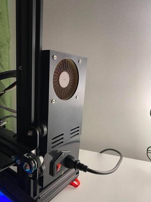 Ender 3 Pro - Meanwell PSU cover - 80x25mm