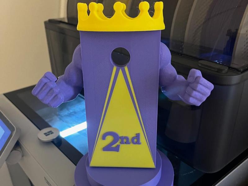 Cornhole Trophy - 2nd Place